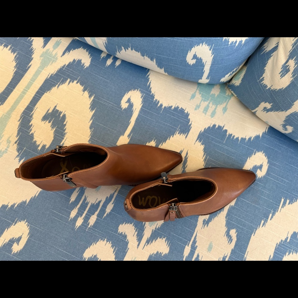 New never worn Sam Edelman brown bootie 6 - Picture 4 of 5